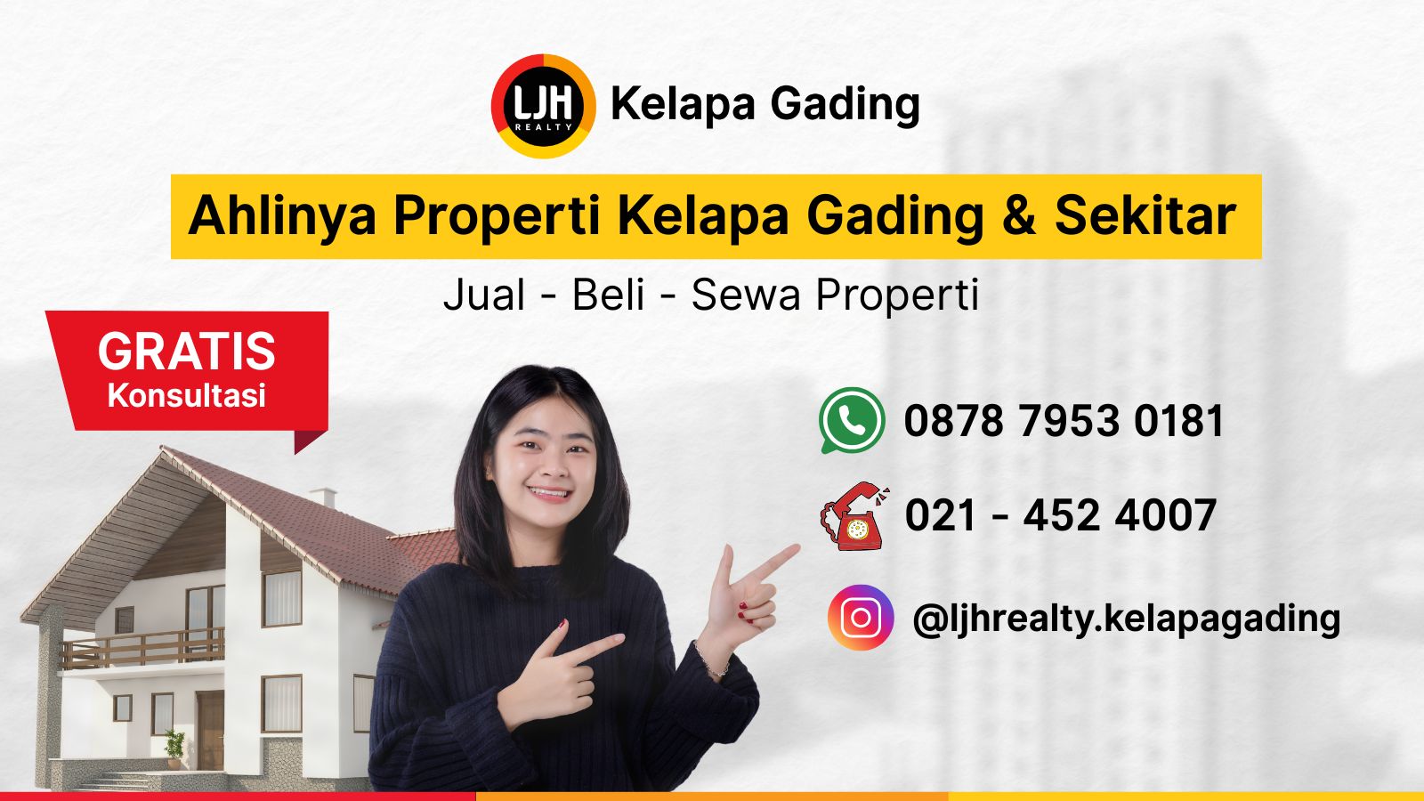 Ahlinya Properti Kelapa Gading